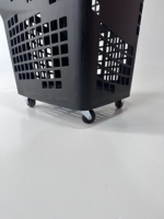 Panier de courses en plastique durable et écologique MTK avec 2 poignées réglables