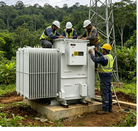 Transformador de Distribución Trifásico S13-M-800 de 10kV a 0.4kV, Alta Eficiencia, Sellado Herméticamente, Sumergido en Aceite, Refrigeración ONAN