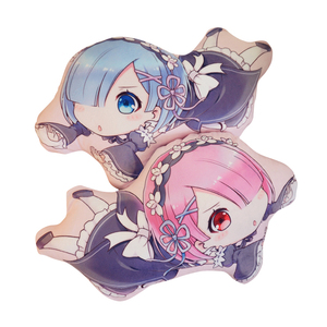 Tùy chỉnh 3D in phim hoạt hình anime Logo hiện đại thân thiện với môi Polyester/Bông ném gối để sử dụng nhà - Product Image 3