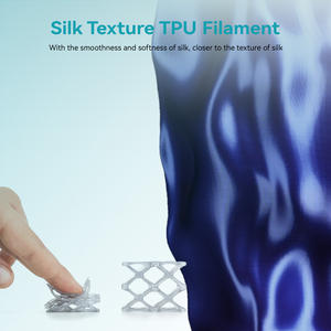 Filament <span class=keywords><strong>TPU</strong></span> <span class=keywords><strong>SUNLU</strong></span>, toucher soyeux, filament d'imprimante 3D, extensible, pliable et flexible, filament 3D - Product Image 2