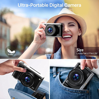 Caméscope numérique professionnel 96MP avec certification complète, 60 filtres, anti-tremblement, WDR, écran rotatif à 180 degrés, Wifi, caméra de vlogging 8K