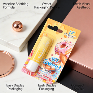 Baume à lèvres hydratant et réparateur à la rose, biologique, végétalien, sans cruauté, minéral et nourrissant - Product Image 1