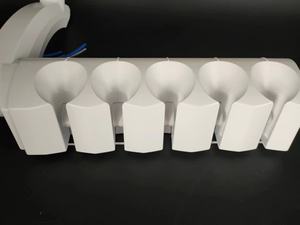 Cintre et support de pièce à main dentaire à 5 positions de marque <span class=keywords><strong>Zcs</strong></span> modèle de classe I en plastique Xs-027 avec pièces de rechange - Product Image 3