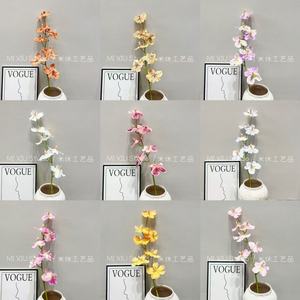 ดอกกล้วยไม้วานด้าประดิษฐ์จาก Mishu Crafts สำหรับตกแต่งงานแต่งงาน ดอกไม้ประดิษฐ์สำหรับตกแต่งห้องจัดเลี้ยงงานแต่งงาน และใช้สำหรับถ่ายภาพ - Product Image 5