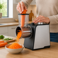 Coupe-légumes électrique multifonctionnel, trancheuse et râpe automatiques