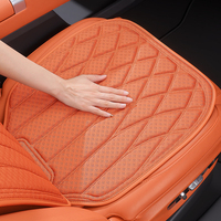 Coussin de siège de voiture en soie glacée, respirant, antidérapant, en silicone, toutes saisons, robuste, durable, universel, pour BMW Toyota Honda