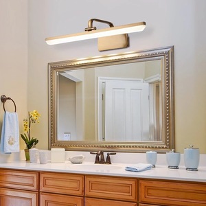 <span class=keywords><strong>Lampe</strong></span> frontale à <span class=keywords><strong>miroir</strong></span> Led américaine Retro European Bathroom Dresser Mirror Vanity Lights Cabinet Lamp Waterproof Makeup Mirror Lamp - Product Image 4