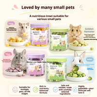 Nourriture pour hamsters riche en nutriments, naturelle et à base de plantes, fabriquée à partir de patate douce violette et de légumes