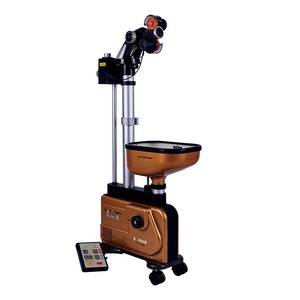 Machine de service de tennis de table Y&T V-988 automatique sur pied avec télécommande, réglage à 9 angles, 30-80 balles par minute - Product Image 5