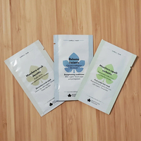 Preuve de liquide Mini pochette plate en aluminium personnalisée Paquets d'échantillons cosmétiques Soins de la peau Crème cosmétique Échantillon Sachet Emballage