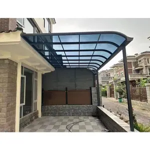 Fabrieksprijs Luifel Tuin Gebouwen Schaduw Terras Luifel Aluminium Regen Proof Voor Patio UV-Proof Luifel