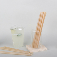 Pailles à boire biodégradables en PLA d'agave, compostables, écologiques, à base de plantes