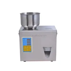 Semi Auto Spice Jar Filling Machine Sugar Filling Machine 2-100G Particle Power Spice Sugar Weighing Filling Machine