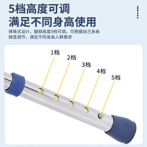 Mingyang Walking Aid Lightweight <b>Folding</b> <b>Walker</b> With Non Slip Casters For Elderly Support - Product Image 5
