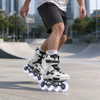 Patins à roulettes pour adultes, patins à roulettes freestyle slalom, hommes, femmes, professionnels, intérieur, extérieur, chaussures de patinage fitness unisexes