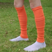 Manchons de compression personnalisés pour mollets de football, à effet froncé, numériques, hauteur genou, en Spandex/Nylon, pour l'automne, offrant une protection