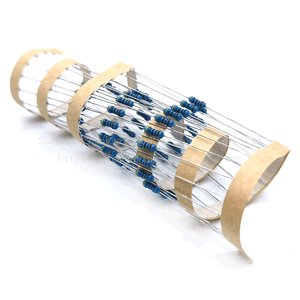 Loạt 5 màu vòng điện trở nhúng 1/4W 1% 4.7k/4.7kiloohm điện Kim loại phim cố định điện trở cho biến tần điện trở chính xác cao - Product Image 3