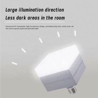 Ampoule LED domestique haute luminosité, culot E27 B22, lampe carrée, éclairage économe en énergie, température de couleur 3000K/6500K, angle de faisceau 120°, certifiée CE