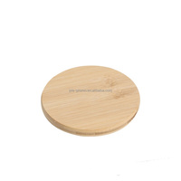 Sous-verre rond en bois de bambou pour table, vente en gros