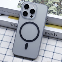 Coques de téléphone transparentes en TPU magnétique tendance, vente en gros, pour iPhone 17, 17 Pro, 17 Air, 17 Pro Max, 16, 15, 14, 13, coque arrière de protection