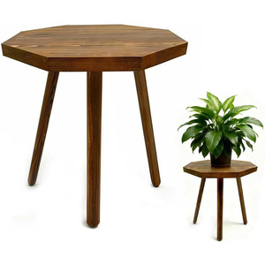 Cross-<b>border</b> wooden plant base flower pot riser stand floor-standing potted plant stand balcony flower <b>display</b> shelf - Product Image 1