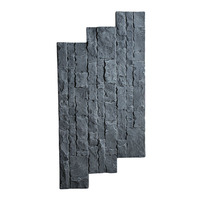 Panneaux muraux en pierre artificielle 3D en polyuréthane PU, design moderne, ignifuges, écologiques, pour hôtel, salon