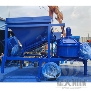 Mb Wheels Type Mobiele Betonmenginstallatie Station Beweegbare Kleine 20m3 <span class=keywords><strong>Mini</strong></span> Ready Mix Mobiele Betonbatchinstallatie Apparatuur - Product Image 5