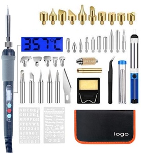 Juego de 41 Piezas de Pluma para Pirograbado con Pantalla Digital, Herramienta de Pirograbado, Kits de Soldadura - Product Image 1