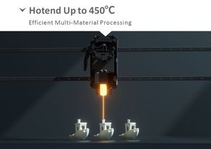 Nouvelle imprimante 3D originale haute température 450°C, imprimante 3D FDM multicolore de bureau encastrée - Product Image 4