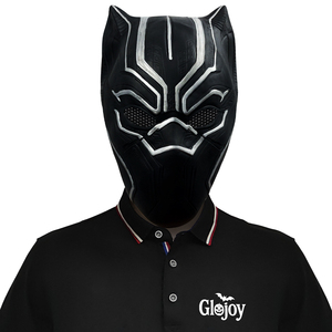 Máscara de Látex de Pantera Negra para Disfraz de Demonio Terrorífico, Ideal para Halloween, Casa Embrujada, Escape Room, Fiestas y Disfraces Personalizados - Product Image 1