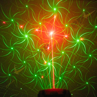 Nouveau LED Gobo, vague d'eau, boule, stroboscope, laser 6 en 1, lumière à effets LED