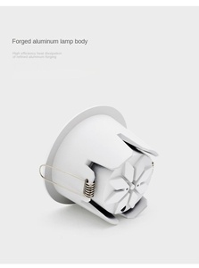 Prix de gros 3CCT 4CCT 5CCT Downlight 12W Downlights Led Encastré Vers le bas Lumières Plafonnier Commercial Down Light COB LED Downlight - Product Image 6