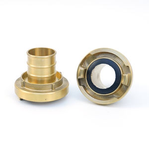 Высококачественное противопожарное оборудование в немецком стиле, Латунная муфта для пожарного шланга, фитинги для судового пожарного гидранта, соединение 1,5/2/2 5 дюймов - Product Image 4