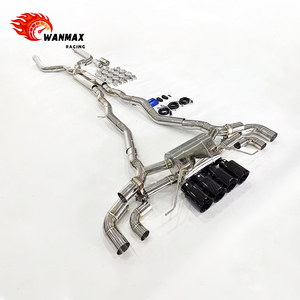 Sistema de Escape Catback de Acero Inoxidable SS304 con Válvulas para <span class=keywords><strong>BMW</strong></span> F91 F92 F93 <span class=keywords><strong>M8</strong></span>, Venta al Por Mayor de Fábrica - Product Image 1