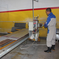 Machine de polissage automatique multifonctionnelle à haute efficacité Anyth pour les profils de bordure en pierre, pour le marbre et le granit