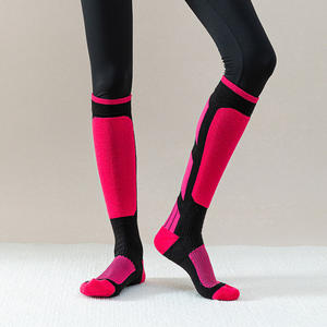 <span class=keywords><strong>Chaussettes</strong></span> <span class=keywords><strong>de</strong></span> <span class=keywords><strong>ski</strong></span> en laine mérinos à compression dégradée, absorbant les chocs, chaudes pour l'hiver, personnalisées pour hommes et femmes - Product Image 4