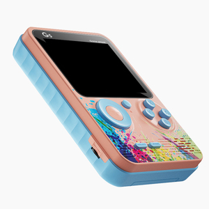Console de jeu portable rétro avec 666 mini-jeux classiques, cadeau de <span class=keywords><strong>No</strong></span>ël et d'anniversaire portable pour enfants, hommes et femmes, 3 pouces - Product Image 6