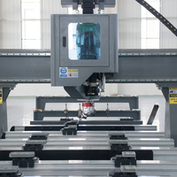 Router CNC de 3 y 4 Ejes 1325 1530 2030 ATC para Escultura en Piedra, Mármol y Granito, Máquina de Corte Tipo Puente