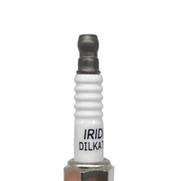 Pièces de moteur de voiture, bougie d'allumage double iridium DILKAR7C9H 91215 22401-1KC1C pour Nissan Tiida 1.6T