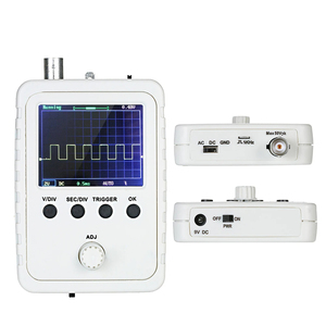 <span class=keywords><strong>Osciloscopio</strong></span> digital portátil <span class=keywords><strong>DSO150</strong></span>, ancho de banda de 200kHz, 1 canal, pantalla de 2,4 pulgadas, 1MSa/s, compatible con actualización de firmware PWM de 80KHz ensamblada - Product Image 1