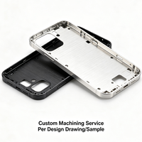 Coque de téléphone en métal sur mesure fabriquée en Chine, usinage CNC, boîtier universel en alliage d'aluminium, coque de protection pour téléphone