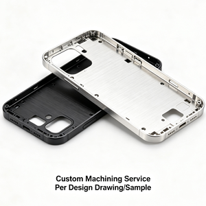 Coque de téléphone en métal sur mesure fabriquée en Chine, usinage CNC, boîtier universel en alliage d'aluminium, coque de protection pour téléphone - Product Image 1