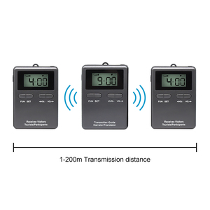 UHF rc8860 tour du lịch hướng dẫn hệ thống phong phú tuổi không dây Thì Thầm đài phát thanh Hướng dẫn hệ thống mô hình tốt nhất 860-870MHz cho nhà máy đã ghé thăm - Product Image 3