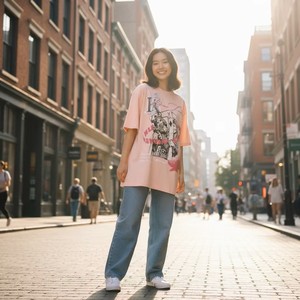 <span class=keywords><strong>Hell</strong></span>'s Hochwertiges Engmaschiges Cello-Gesponnenes Baumwoll-Streetwear Übergroßes Schulterfreies Herren-Kurzarm-T-Shirt mit Aufdruck - Product Image 1