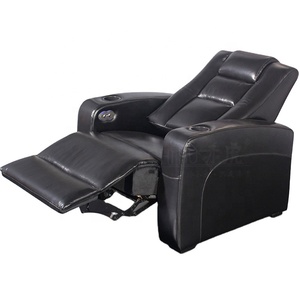 Chaises de home cinéma en cuir noir, fauteuil inclinable motorisé, <span class=keywords><strong>grand</strong></span> et <span class=keywords><strong>grand</strong></span>, canapé pour <span class=keywords><strong>le</strong></span> cinéma à domicile, - Product Image 1