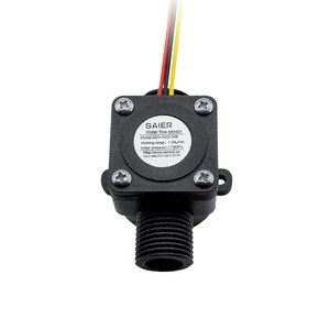 Capteur de débit d'eau pour chauffe-eau instantané, buse en cuivre fileté mâle 4 points, interrupteur de débit d'eau à effet Hall - Product Image 3