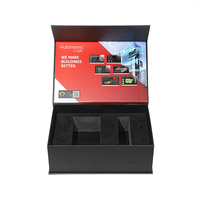 Caja Magnética Personalizable al por Mayor con Inserto de EVA, Caja Rígida de Papel de Lujo, Ecológica, con Grabado en Relieve, para Pequeñas Empresas