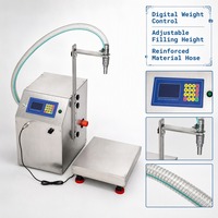 Machine de remplissage semi-automatique haute vitesse et grande capacité L72 pour liquides visqueux et huiles, débit élevé 72L/min
