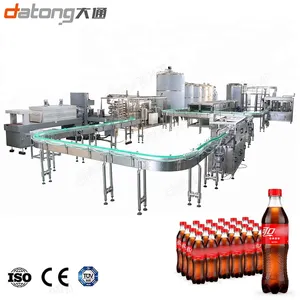 Ligne complète Machine d'embouteillage de soda Machine de remplissage de boissons gazeuses Prix d'usine