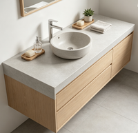 Dalle de pierre de quartz gris Calacatta non poreux pour la décoration de villas modernes